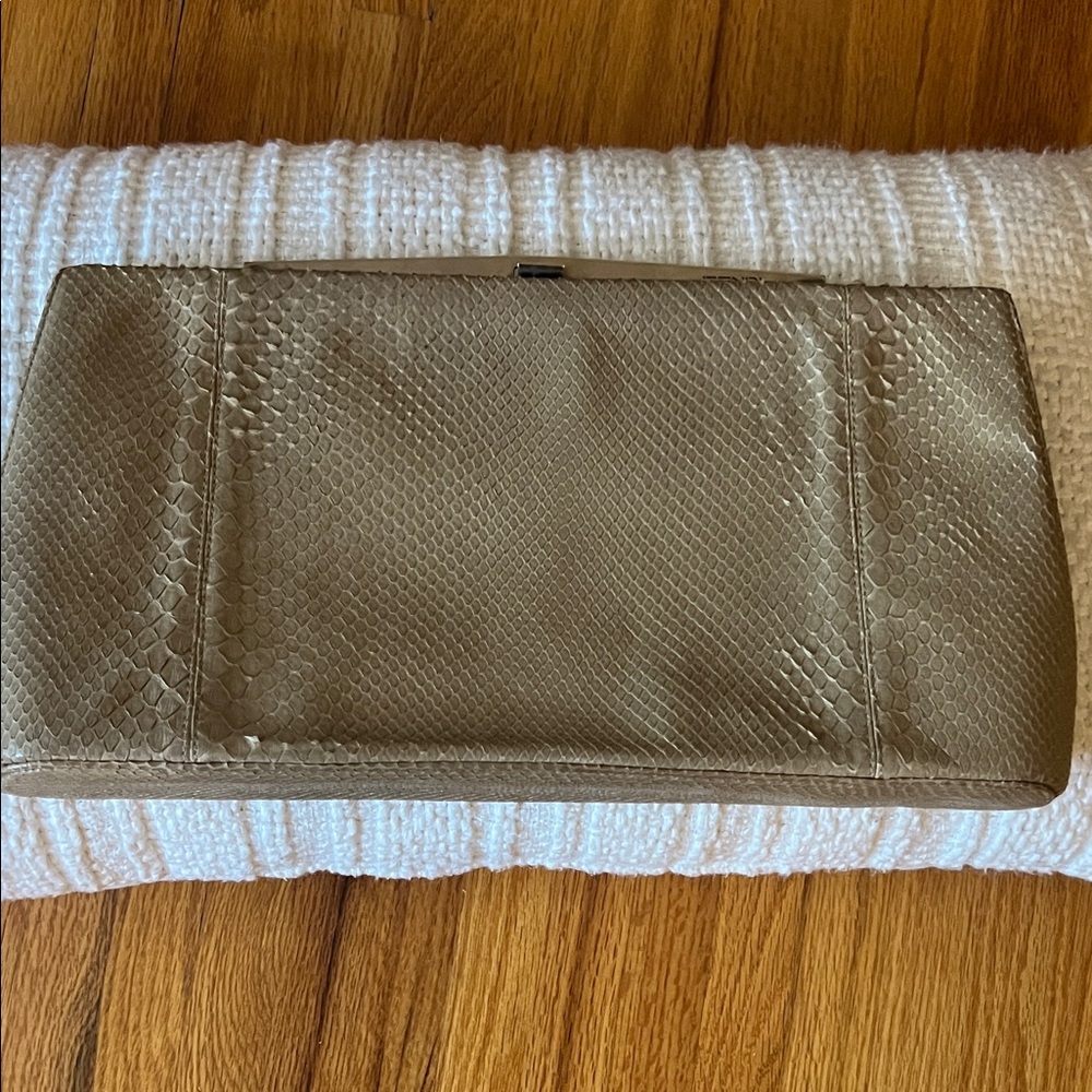 Fendi Vintage Python Clutch